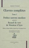 Petites Oeuvres meslées