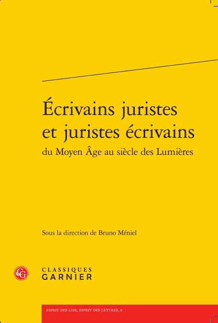 Ecrivains juristes